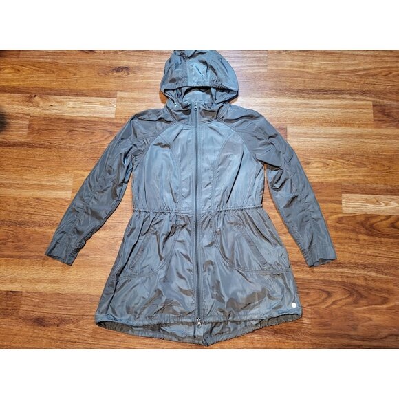 Velocity Green Water Repellent Hood Active Jacket Size S - Picture 1 of 6